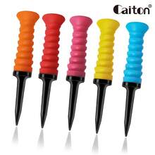 Caiton 5支装高尔夫球座采用优质橡胶和高品质塑料制成，经久耐用。其高弹性的环状减压设计和低阻力设计增强了稳定性，完美提升了高尔夫体验。 - 彩色 - 查看 9