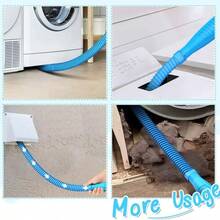 Vacuum Cleaner Vent Cleaning Kit, Dryer Vent Vacuum Hose, Lint Remover - Multicolor - View 8