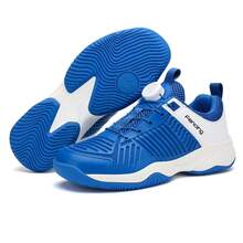 Women's Fencing Shoes With Anti Slip And Wear-Resistant Small Size Rotating Twist Buckle, Competitive Training Shoes, Professional Fencing Sports - Blue - View 8