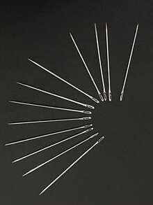 12pcs Easy Threading Hand Sewing Needles, Embroidery Needles, Sewing Needles, Household DIY Handcraft Accessories - No Need to Wear Side Hanging Needles - View 3