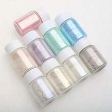 9 Colors Natural Mica Powder, Suitable For Dyeing Epoxy Resin, Great For Making Fashionable Jewelry - 9-color Dye Powder Set - View 7