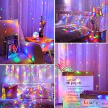 3 Meters X 3 Meters 300 LED String Lights, 8 Modes, USB Powered, Suitable For Indoor/Outdoor, Room, Wall, Wedding, Party, Christmas Decor - Multicolor - View 12
