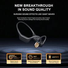 PHILIPS TAA6609C Open Ear Wireless Bluetooth Headphones, Bone Conduction Inspired Ear-Hook Headset, Night Light & Sweatproof Design, Stereo Calling, Long Battery Life, Outdoor Sports Headphones For Running, Cycling, Workout - View 6