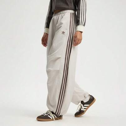 Adidas Originals Pantalón curvo para mujer con cintura elástica, pantalón deportivo versátil y casual KS3325