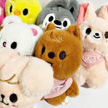 Móc khóa hình nhân vật hoạt hình dễ thương 12cm, phụ kiện treo balo, tượng cổ vũ lễ hội âm nhạc, búp bê sưu tầm, quà tặng cho người hâm mộ, quà sinh nhật, quà Giáng sinh và sinh nhật cho bạn bè - Nhiều màu - Xem 3