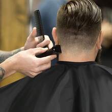 1pc Hair Dye Scarf, Or Optional 5pcs Hair Dye Tool Set Including 3pcs Dye Brushes, 1pc Dye Bowl, Salon Hairdressing Apron, Suitable For Home Or Salon Use - Black - View 6