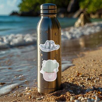 50pcs/Set Pink Disco Cowgirl Stickers, Retro Western Stickers, Cowgirl Stickers, Western Decor, Western Gifts, Cowgirl Stickers, Beautiful Stickers With Inspiring Quotes, Vibrant Colors, Suitable For Water Bottles, Skateboards, Journals, Scrapbooks And Party Supplies, Graffiti Style, Durable And Fun Stickers