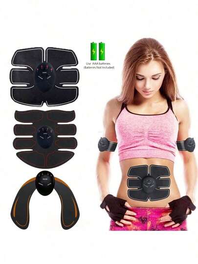 AXH Wireless Buttocks Trainer EMS Electric Muscle Stimulator Abdominal Muscle ABS Stimulator Fitness Massager