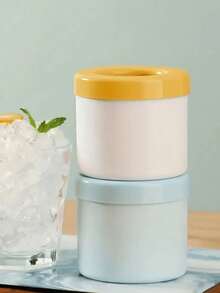 1 khay làm đá viên silicon có nắp đậy, thích hợp cho tủ lạnh, tủ lạnh mini, tủ lạnh ô tô, dễ dàng lấy đá ra, thích hợp cho tủ lạnh gia đình, tủ lạnh mini, tủ lạnh ô tô, tạo ra những viên đá nhỏ sáng tạo, đá viên tròn vụn, khay làm đá viên silicon. - Nhiều màu - Xem 9