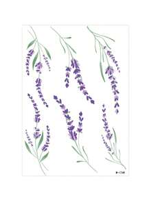 1 Sheet Leaf Vine Temporary Tattoo Stickers For Women, Waterproof Long-Lasting, Roses And Floral Designs, Spring&Summer Decoration Additions, Delicate And Exquisite, Suitable For Arms, Wrists, Insteps, Collarbones, Backs, Fake Tattoos - MultiWarna - View 16