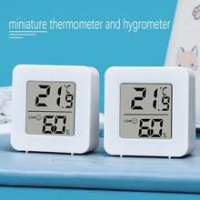 3pcs/2pcs/1pc Electronic Thermometer, Intuitive Temperature & Humidity Display, Suitable For Indoor, Outdoor, Bedroom, Dining Room, Office, Reptile Habitat - View 11
