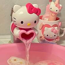 SANRIO 1pc   Series Water Faucet Extender, Splash-Proof For Kitchen & Bathroom, Cute Heart-Shaped Outlet, Classic  Design - Multicolor - View 4