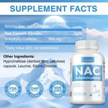 XEMENRY NAC - N-Acetylcysteine - Supports Immune Health, Promotes Kidney And Liver Detoxification, Enhances Vitality - 120pcs - 一瓶 - 試用階段 - 查看 2