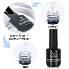 Beetles Builder Gel For Nails-Cover Nude Translucent 8 In 1 Nail Thickening Strengthening Building Apex - 1 Pcs 15Ml Builder Gel - View 7