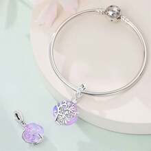 A Silver Plated Camera Bag Beer Pendant Suitable For 3mm Bracelet Bracelet DIY Beads Women's Fashion Jewelry Festival Birthday Gift - Multicolor - View 2