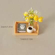 Khay bonsai thu nhỏ trang trí sách, vật trang trí cây cảnh để bàn nhà búp bê, phụ kiện tự làm đồ nội thất sáng tạo, trang trí cảnh quan nhà búp bê, trang trí bàn làm việc hình ô tô, đồ trang trí tự làm nhà búp bê, vật trang trí thu nhỏ, trang trí bàn làm việc, phụ kiện nhà búp bê, trang trí ô tô, đạo cụ chụp ảnh, quà tặng ngày lễ, quà Giáng sinh, quà Halloween - nhiều màu - Xem 17