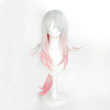 YEWELL 30 Inch Gradient Pink Fifth Personality Role-Playing Headgear Daily Series Japanese Cosplay Headgear Series Multi-Style Interpretation Of Cartoon Anime Suitable For Private Parties Daily Role-Playing Halloween - Pink Ombre - View 2