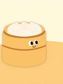 每本30张，可爱食物造型便利贴，趣味卡通设计，非常适合用作提醒和学习用品。 - 彩色 - 查看 7