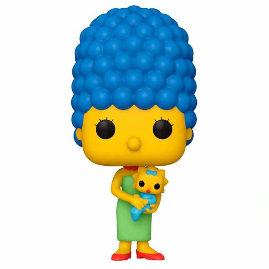 Funko POP 辛普森一家玩偶 - 瑪姬和瑪姬 #1738 - 9厘米收藏級乙烯基玩偶 - 瑪姬抱著小瑪姬 - 官方授權產品 - 收藏家禮物 - 西班牙大陸地區24/48小時免費送貨 ✅ - 選項 4 - 查看 1
