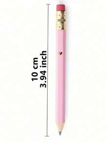 1/5/10/20/50/100 chiếc Bút chì mini màu trắng có tẩy | Bút chì lục giác HB 10cm (4 inch) dùng cho trường học, văn phòng, quà tặng, đám cưới, tựu trường, quà tặng nhỏ cho các bữa tiệc và tiệc cưới. - nhiều màu - Xem 13