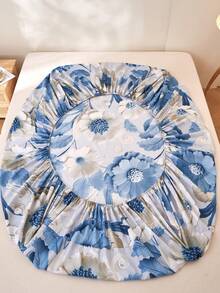 三件套3D印花床上用品，包含床笠和枕套（不含枕芯），100%涤纶面料，可机洗，现代简约家居床上用品 - 沐光 - 查看 9