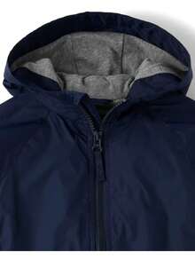 The Children's PLACE Baby And Toddler Boys Windbreaker Jacket - NEW NAVY - View 2