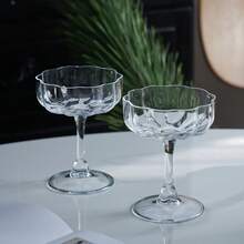 4/2/1 套装高脚杯，含花朵香槟杯、鸡尾酒杯、葡萄酒杯、甜点杯、冰淇淋杯，适用于家庭/餐厅/派对，适合情人节、圣诞节、斋月、复活节等各种节日。 - 查看 8