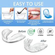Transparent EVA Mouthguard, Breathable Design, With Protective Case, Suitable For Boxing, MMA, Taekwondo, Football, Basketball Training And Competition - Multicolor - View 8