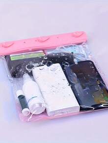 Touchscreen Shoulder Bag, Crossbody Storage Bag, Suitable For Swimming Pool, Water Park And Beach - Multicolor - View 3