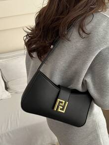 Mini Women's Shoulder Bag, Valentine's Day Gift, Small Purse , Valentines Gifts - Black - View 8