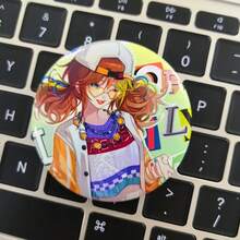 Identity V Tin Badge, Cute Version Cheerleader Prisoner Mercenary Antique Dealer Anime Character, Student Collection & Gift - Multicolor - View 6