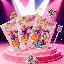 Hasbro Bộ văn phòng phẩm "Cô gái săn phù thủy", gồm sổ tay, bút bi và huy hiệu, một món quà nhỏ độc đáo. - Bộ văn phòng phẩm màu hồng - Xem 2