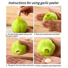 1 Piece Silicone Garlic Peeler Two Models Of Garlic Peeling Tools To Choose From - Quick And Convenient Kitchen Tool - Ergonomic Handle, Durable, Suitable Dishwasher, Multi-Food Preparation Tool, Practical Cylindrical Garlic Peeler Creative Kitchen Silicone Garlic Peeler, Soft And Easy To Peel, Simple And Convenient Kitchen Tool, Outdoor Kitchen - Multicolor - View 10