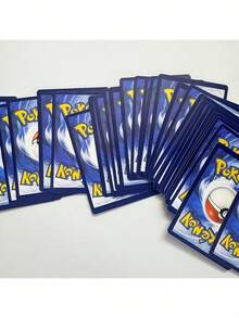300pcs 200PCS Pokemon Collection Card Pokémon Card Pokemon Collection Capka Pocket Card Party Gift Pikachu Collection Card Battle Card - Multicolor - View 5
