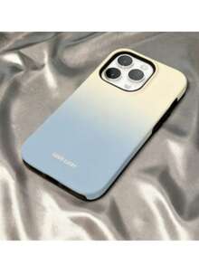 Milk Blue Gradient 'GOOD LUCKY' Phone Case, Aesthetic Protective Case, Cute And Sturdy Multi-Layer Phone Protection, Stylish And Personalized Shockproof Gradient Cover, Compatible With Models 17/17 Pro/17 Pro Max/16/16 Pro/16 Pro/15/15 Pro/15 Pro Max/14/13/13 Pro/13 Pro Max/12/11/15-XS/16 Pro Max. Retro, Fashionable, Simple, And Cute Phone Case, Valentine's Day Gift, Holiday Gift, Can Be Given As A Gift To Family, Friends, Siblings, Or Partners.Minimalist Gradient Style,#MinimalistAesthetic #CoastalAesthetic #PhoneCaseDaily - Kiểu 7 (1 chiếc) - Xem 10