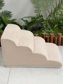 3/4/5 Tier Pet Stairs, Sofa/Bed Ramp, Non-Slip & Durable, Removable & Washable, Suitable For Elderly/Injured Dogs & Cats With Joint Pain, Hot Selling Item - Multicolor - View 5