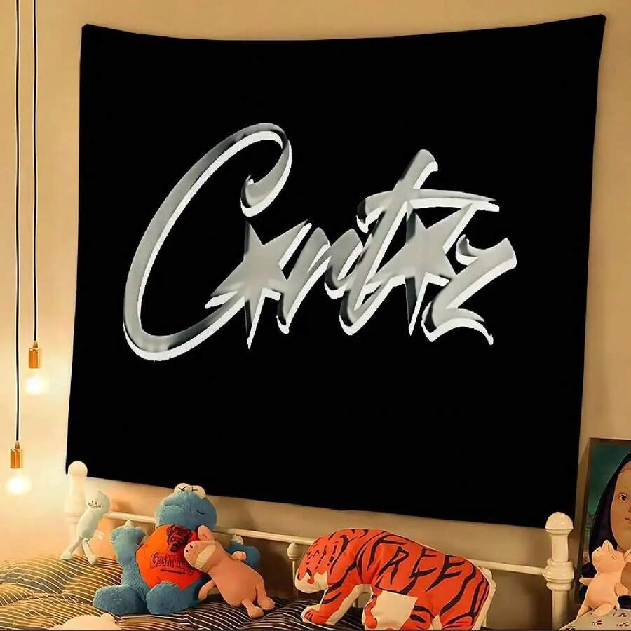 Hot Fashion C-Corteizs Chart Tapestry For Living Room Home Dorm Decor Art Home Decor - 1PC - 查看 1