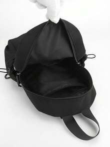 休闲胸包，情侣款，时尚单肩包，大容量，尼龙材质，黑色，白色，多层斜挎包 - 彩色 - 查看 10