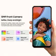 Blackview WAVE 7C 无锁智能手机，Android 16 系统，5000mAh 电池，13MP+32MP 侧边快捷键，八核处理器（4+8 核扩展），GB+64GB/128GB/1TB SD 存储，6.56 英寸高清+显示屏，3 个卡槽，4G 双卡双待手机（不含适配器） - 橘色 - 查看 8
