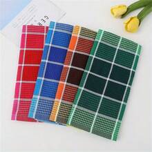 3/6pcs Large Size Kitchen Dish Cloths - Super Soft, Highly Absorbent, Quick Drying Cotton Cloths, Vibrant Colors, Suitable For Drying Tableware And Household Use, Machine Washable, Ideal For Kitchen And Bar, Tableware Drying Cloths - 38*64cm - View 5