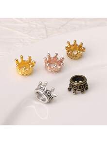 20个合金3D皇冠造型吊坠DIY首饰制作配件 - 皇冠 - 查看 4