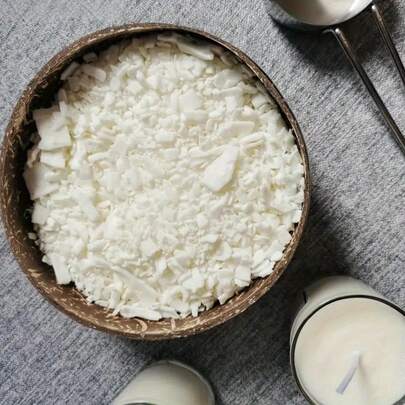 DIY蜡烛制作材料，优质大豆蜡片，无香大豆蜡原料，适合手工蜡烛制作