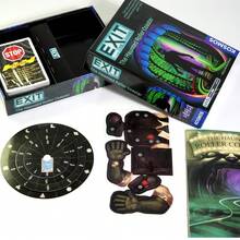 EXIT The Game Haunted Roller Coaster Escape Room Board Game Cooperative Puzzle Adventure Mystery Riddle Solving Family Strategy Game Immersive Story Driven Challenge Interactive Logic Game One Time Play Experience - Mint Blue - View 8