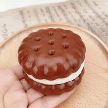 柔软舒缓慢回弹巧克力奶油捏捏乐，柔软硅胶材质，减压捏捏乐，逼真食物造型，可爱手持玩具，柔软舒缓慢回弹礼物，可爱柔软捏捏乐设计，逼真捏捏乐，母亲节/毕业礼物，感官玩具，软萌玩具，Nee Doh，指尖玩具，捏捏乐 - 彩色 - 查看 7