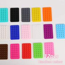 12-Piece Set Of Reusable Silicone Suction Cup Phone Holders Is Suitable For Various Uses, Including Makeup Application, Fitness, Showering, And Kitchen Use - Double-sided - View 10