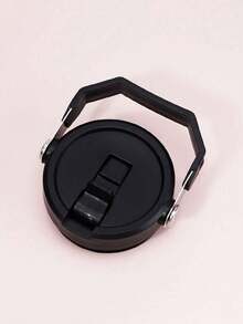 1pc 30oz Cup Lid With Handle, Fits 40oz Cups, Splash-Proof, Leak-Proof, Spill-Proof, Reusable, With Handle, Suitable For Various Cups - Multicolor - View 5