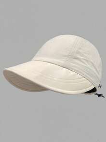 1pc Women's Foldable Wide Brim Sun Hat, UPF 50+ Beach Sun Protection Hat, Suitable For Outdoor Sports - Multicolor - View 13