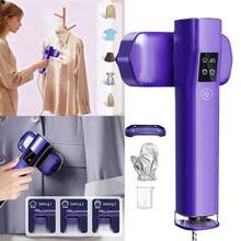 Vandise Compact Portable Steam Iron, 3-Level Temp Adjust, Mini Dual-Function, Dry&Wet, Home Travel Garment Wrinkle Remover - UK Plug(220-240V) - View 2