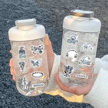 58pcs Y2K Style Metal Texture Stickers, Suitable For Phone, Computer, Notebook And DIY Aesthetic Graffiti - A - View 7