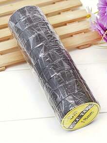 10pcs High-Temperature Resistant Black Rubber Electrical Tape - Durable, Flexible, Insulating Adhesive For Industrial Use, Home Appliances & Mechanics, Electrical Connections, High-Temperature Resistant Rubber Electrical Tape Industrial Us - one-size - View 3